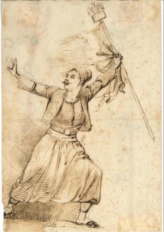 Generale francese a cavallo - Museo di Solferino, Mantova
